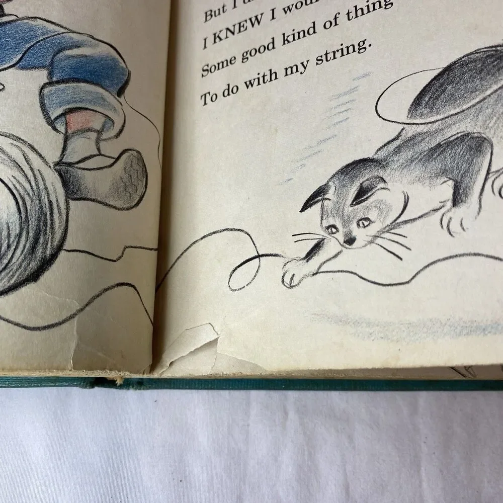 A Big Ball of String vintage childrens book 1958 by Marion Holland